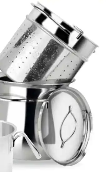PENTOLA CUOCISCOLA in acciaio inox, 4 l