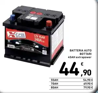 BATTERIA AUTO BOTTARI 45AH extrapower