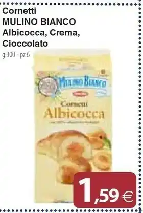 Docks Cash&Carry Mulino Bianco Cornetti Albicocca 300 G(ml) offerta