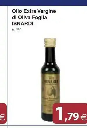 Docks Cash&Carry Isnardi Olio Extra Vergine Di Oliva Foglia offerta