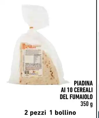 Spazio Conad PIADINA AI 10 CEREALI DEL FUMAIOLO 350 g offerta