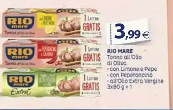 Docks Cash&Carry Rio Mare Tonno All'Olio Di Oliva offerta