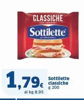 Sigma Sottilette classiche g 200 offerta