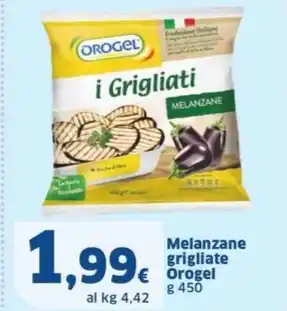 Sigma Melanzane grigliate Orogel g 450 offerta