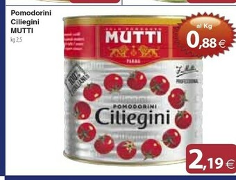 Docks Cash&Carry Mutti Pomodori pelati offerta