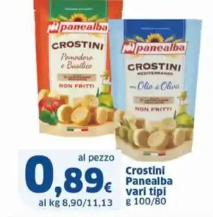 Sigma Crostini Panealba vari tipi offerta