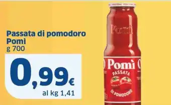 Sigma Passata di pomodoro Pomì g 700 offerta