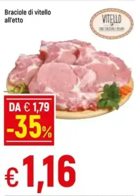 Famila Superstore Braciole di vitello all'etto offerta
