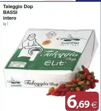Docks Cash&Carry Bassi Taleggio DOP Intero offerta