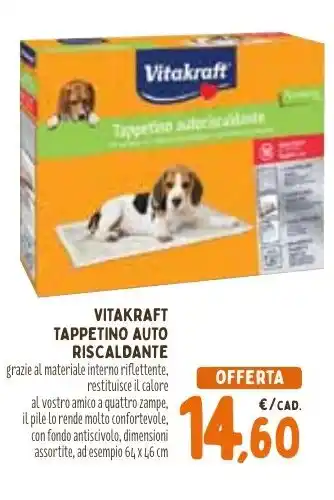 Spazio Conad VITAKRAFT TAPPETINO AUTO RISCALDANTE offerta