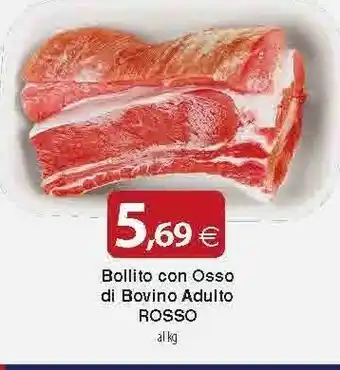 Docks Cash&Carry Bollito Con Osso Di Bovino Adulto Rosso offerta