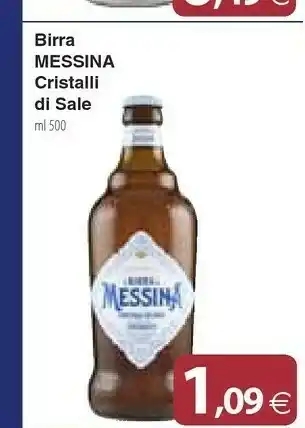 Docks Cash&Carry Messina Birra Cristalli Di Sale offerta
