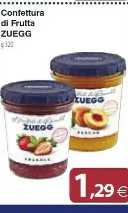 Docks Cash&Carry Zuegg Confettura Extra Frutti Di Bosco 320 G(ml) offerta
