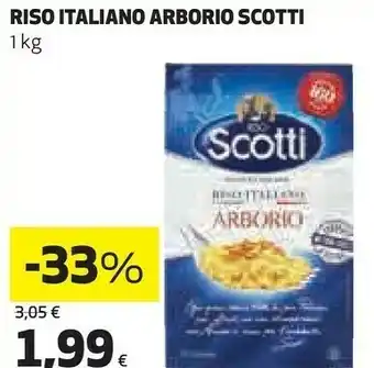 Coop Scotti Riso Italiano offerta