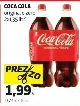 Coop Coca Cola Original O Zero offerta