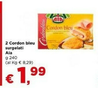 Metà Aia 2 Cordon Bleu Surgelati offerta