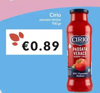 Cirio passata verace 700 gr