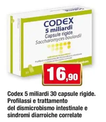 Codex 5 miliardi 30 capsule rigide