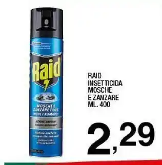 Sigma Raid Insetticida offerta