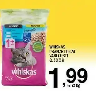 Sigma Whiskas Pranzetti Cat offerta