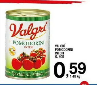 Sigma Valgri Pomodorini Interi G 400 offerta