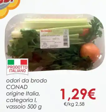 Conad odori da brodo CONAD 500 g offerta