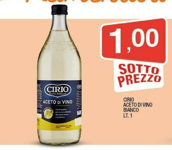 Sigma Cirio Aceto Di Vino offerta