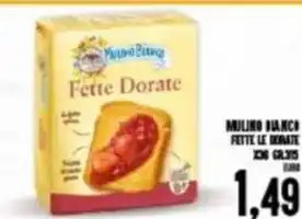 Iper Pellicano MULINO BIANCO FETTE LE DORATE offerta
