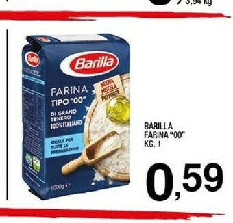 Sigma Barilla Farina Di Grano Tenero Tipo 00 offerta