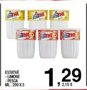 Sigma Estathé Limone offerta