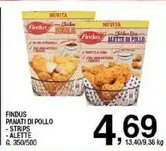 Sigma Findus Findus - Chicken Box Strips di Pollo 350 g(ml) offerta