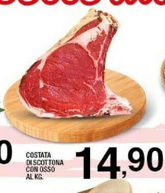 Sigma Costata Di Scottona Con Osso offerta