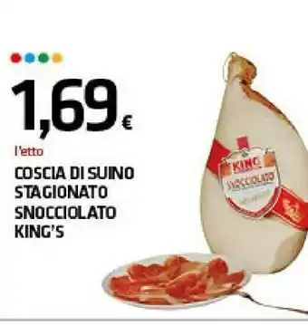 King's Coscia Di Suino Stagionato Snocciolato