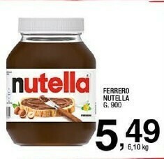 Sigma Ferrero - Nutella 900 G(ml) offerta