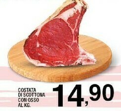 Sigma Costata Di Scottona Con Osso offerta