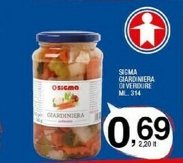 Sigma Sigma Giardiniera Di Verdure offerta