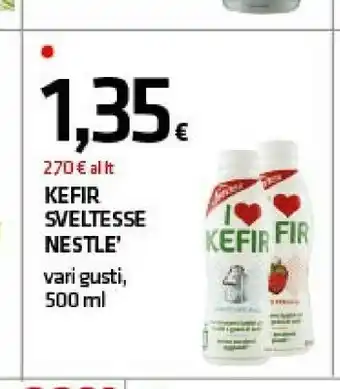 Superconti Nestlè Nestlè - Sveltesse I Love Kefir dalla Tradiziona Caucasica Gusto Fragola offerta