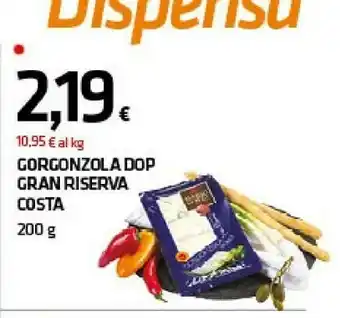 Superconti Costa Gorgonzola DOP offerta