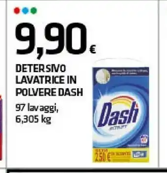 Superconti Dash Detersivo Lavatrice In Polvere offerta