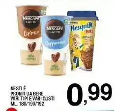 Sigma Nestlè Pronti Da Bere offerta