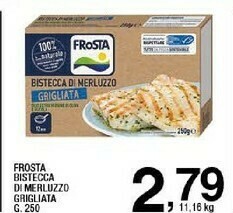 Sigma Frosta Bistecca Di Merluzzo Grigliata offerta