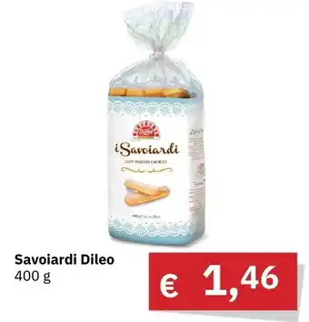 Muroli Formaggi Savoiardi Dileo 400 g offerta