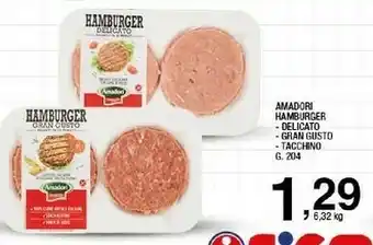 Sigma Amadori Hamburger Delicato offerta
