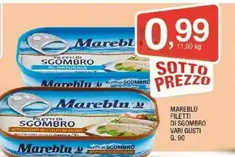 Sigma Mareblu Filetti Di Sgombro offerta
