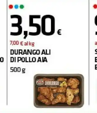 Superconti Aia Alette Di Pollo Arrosto Durango offerta
