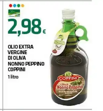 Superconti Coppini L'Olio Di Nonno Peppino Olio Extra Vergine Di Oliva offerta
