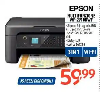 Elettrosintesi EPSON MULTIFUNZIONE WF-2910DWF offerta