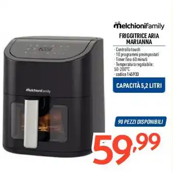 Elettrosintesi melchioni FRIGGITRICE ARIA MARIANNA offerta