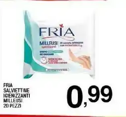 Sigma Fria Salviettine Igienizzanti Milleusi offerta