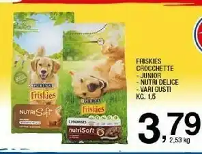 Sigma Friskies Purina Crocchette Junior/nutri Delice offerta